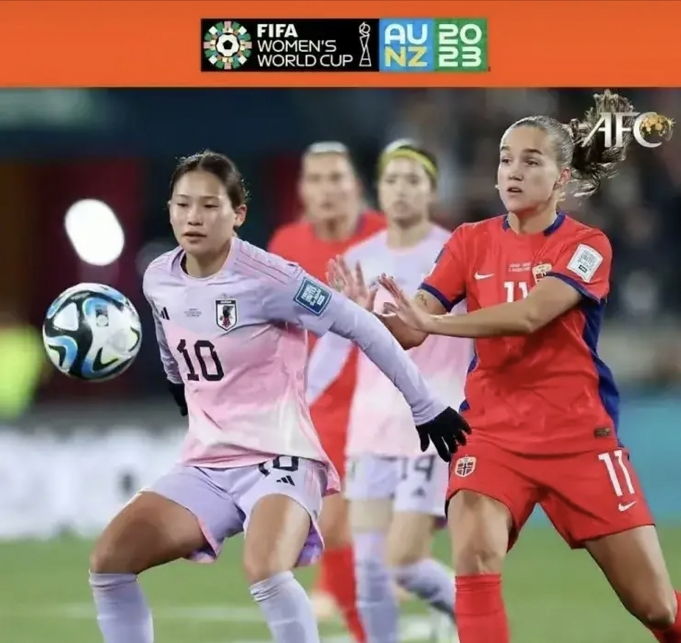 挪威女足在比赛中获得重大胜利